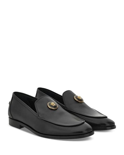 versace medusa loafers replica|versace slip on.